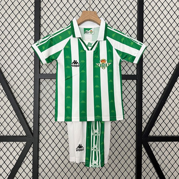 Camiseta Real Betis Replica Primera Ropa Niño Retro 1995 1997